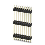 Phoenix Contact PSTD 0.65X0.65/18-3IS-2.54 series Pin Strip for use with Additional PCB, DIN Rail HBus Connector,