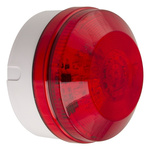 Moflash LED195 Red LED Beacon, 35 → 85 V ac/dc, Flashing, Surface Mount, Wall Mount