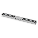 RS PRO Double Door Magnetic Door Lock, 2 x 600lb Holding Force 12 → 24V dc