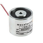 Mecalectro Holding Magnet, 440N Holding Force 24V dc