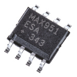 MAX951ESA+ Maxim Integrated, Comparator, Rail to Rail, Swing O/P, 22μs 8-Pin SOIC