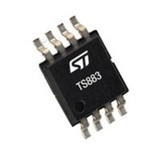 TS883IST STMicroelectronics, Dual Comparator, Rail to Rail O/P, 0.9 → 5.5 V 8-Pin MiniSO
