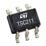 TSC211IYCT STMicroelectronics, Current Sensing Amplifier Single 6-Pin SC70-6