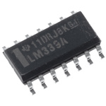 LM339AD Texas Instruments, Quad Comparator, Open Collector O/P, 1.3μs 3 → 28 V 14-Pin SOIC
