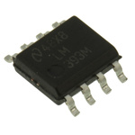 LM393M/NOPB Texas Instruments, Dual Comparator, Open Collector O/P, 1.3μs 3 → 28 V 8-Pin SOIC
