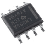 LM393AD Texas Instruments, Dual Comparator, Open Collector O/P, 1.3μs 3 → 28 V 8-Pin SOIC