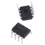 LM293P Texas Instruments, Dual Comparator, Open Collector O/P, 1.3μs 3 → 28 V 8-Pin PDIP
