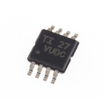 TLV3202AIDGK Texas Instruments, Comparator, Push-Pull O/P, 2.9ns 2.7 → 5.5 V 8-Pin MSOP