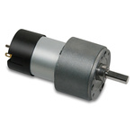 Micromotors Geared DC Geared Motor, 24 V, 1 Nm, 6 rpm, 6mm Shaft Diameter