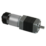 Micromotors Brushed Geared DC Geared Motor, 51.6 W, 24 V, 60 Ncm, 470 rpm, 8.2mm Shaft Diameter