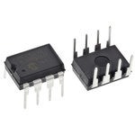 MCP6292-E/P Microchip, Op Amp, RRIO, 10MHz, 3 V, 5 V, 8-Pin PDIP