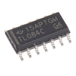 TL084CD Texas Instruments, Op Amp, 3MHz, 14-Pin SOIC