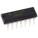 TL084ACN Texas Instruments, Op Amp, 3MHz, 14-Pin PDIP