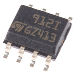 TS912ID STMicroelectronics, Low Power, Op Amp, RRIO, 1MHz, 3 → 15 V, 8-Pin SOIC