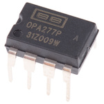 OPA277PA Texas Instruments, Precision, Op Amp, 1MHz, 8-Pin PDIP