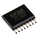 INA103KU Texas Instruments, Instrumentation Amplifier, 0.25mV Offset 6MHz, 16-Pin SOIC