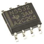 NE5532D Texas Instruments, Op Amp, 10MHz, 8-Pin SOIC