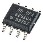 OPA2251UA Texas Instruments, Precision, Op Amp, 35kHz, 3 → 28 V, 8-Pin SOIC