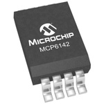 MCP6142-I/SN Microchip, Op Amp, RRIO, 100kHz, 3 V, 5 V, 8-Pin SOIC