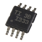 INA333AIDGKT Texas Instruments, Instrumentation Amplifier, 0.025mV Offset 150kHz, R-RO, 1.8  5.5 V, 8-Pin MSOP