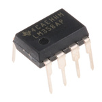 LM358AP Texas Instruments, Precision, Op Amp, 700kHz, 5 → 28 V, 8-Pin PDIP