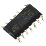 TS954IDT STMicroelectronics, Op Amp, RRIO, 3MHz, 3 → 9 V, 14-Pin SOIC
