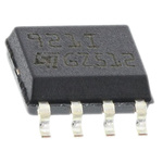TS921ID STMicroelectronics, High Current, Op Amp, RRIO, 4MHz 1 kHz, 2.7 → 12 V, 8-Pin SOIC