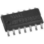TS914AID STMicroelectronics, Low Power, Op Amp, RRIO, 800kHz, 2.7 → 16 V, 14-Pin SOIC