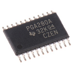 PGA280AIPW Texas Instruments, Instrumentation Amplifier, 250μV Offset 6MHz, R-RI/O, 40 V, 24-Pin TSSOP