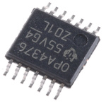 OPA4376AIPW Texas Instruments, Op Amp, 5.5MHz, 3 V, 5 V, 14-Pin TSSOP