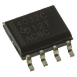 THS4032CD Texas Instruments, Op Amp, 120MHz, 10 → 28 V, 8-Pin SOIC