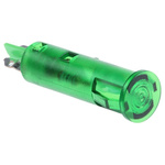 Signal Construct Green Indicator, Solder Tab Termination, 24 → 28 V, 6mm Mounting Hole Size