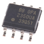 OPA2350UA Texas Instruments, Precision, Op Amp, RRIO, 38MHz, 3 V, 5 V, 8-Pin SOIC