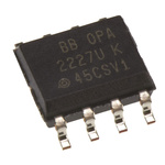 OPA2227U Texas Instruments, Op Amp, 8MHz, 8-Pin SOIC