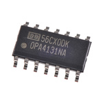 OPA4131NA Texas Instruments, Precision, Op Amp, 4MHz, 14-Pin SOIC