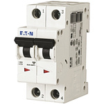 Eaton xEffect 6A MCB Mini Circuit Breaker, 2P Curve D