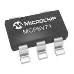 MCP6V71T-E/OT Microchip, Op Amp, RRIO, 2MHz 10 Hz, 2 → 5.5 V, 5-Pin SOT-23