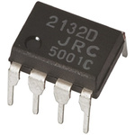NJM2742D Nisshinbo Micro Devices, Op Amp, 2MHz, 5 → 28 V, 8-Pin PDIP