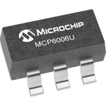 MCP6006UT-E/OT Microchip, Operational Amplifier, Op Amp, RRIO, 1MHz, 5.5 V, 5-Pin SOT 23-5