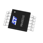 TSV7723IST STMicroelectronics, Operational Amplifier, Op Amp, RRO, 22MHz, 1.8 to 5.5 V, 10-Pin MiniSO-10