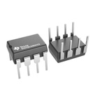 TL061CP Texas Instruments, Low Power JFET, Op Amps, 1MHz, >36 V, 8 Pin-Pin PDIP