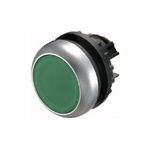 Eaton Flush Green Push Button - Maintained, M22 Series, 22mm Cutout, Round