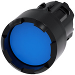 Siemens Blue Push Button Head - Momentary, SIRIUS ACT Series, 22mm Cutout, Round