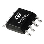 TSV792IDT STMicroelectronics, High Bandwidth, Op Amp, RRIO, 50MHz 50 MHz, 6 V, 8-Pin SO8