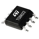 TSB622IDT STMicroelectronics, Operational Amplifier, Op Amp, RRO, 1.7MHz, 40 V, 8-Pin SO8