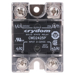 Sensata / Crydom 25 A rms Solid State Relay, Zero Cross, Panel Mount, SCR, 280 V rms Maximum Load