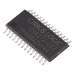 CS4272-CZZ, Audio Codec IC, 2-Channel, 28-Pin TSSOP