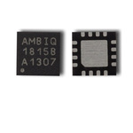 Abracon AB0815-T3, Real Time Clock, 256B RAM Serial-SPI, 16-Pin QFN