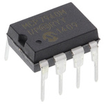 Microchip MCP7940M-I/P, Real Time Clock (RTC), 64B RAM Serial-I2C, 8-Pin PDIP