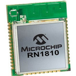 Microchip RN1810E-I/RM100 3.15 to 3.45V WiFi Module, 802.11b, 802.11g, 802.11n UART